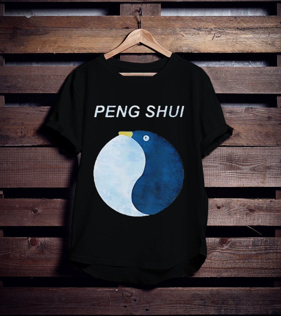 Peng Shui Feng Shui Penguin Yin Yang T-Shirt