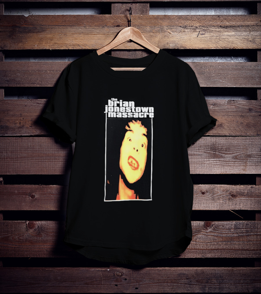 The Brian Jonestown Massacre Distorted Yellow Face T-Shirt