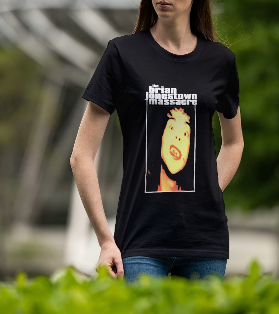 The Brian Jonestown Massacre Distorted Yellow Face T-Shirt