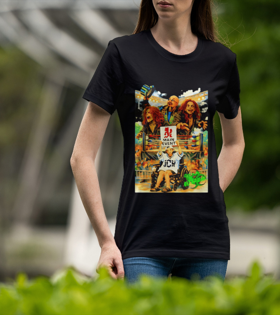 JCW Main Event Outbreak PT Undead Dreams Wrestling Ring Showdown T-Shirt