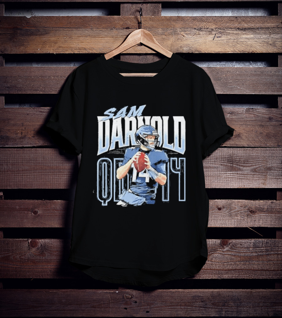 Sam Darnold Quarterback Number Four Football Seahawks T-Shirt