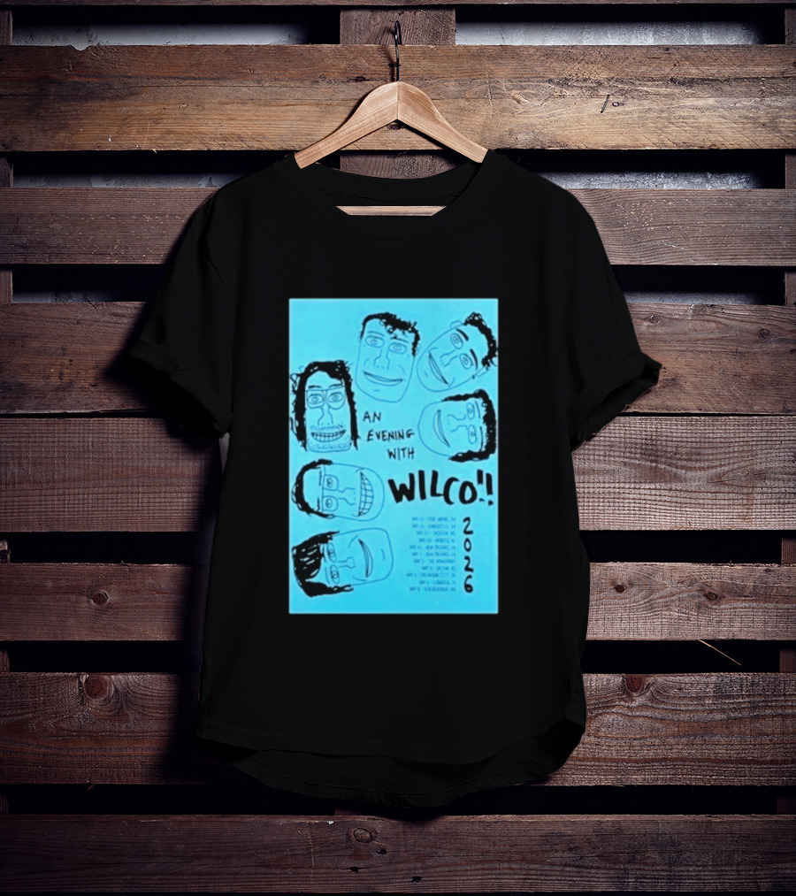 An Evening With Wilco 2026 Tour April & May T-Shirt