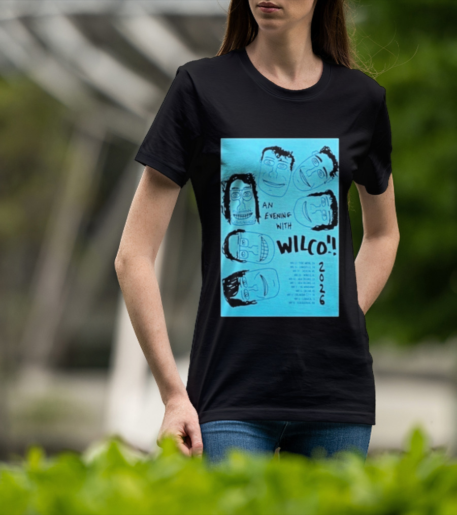 An Evening With Wilco 2026 Tour April & May T-Shirt
