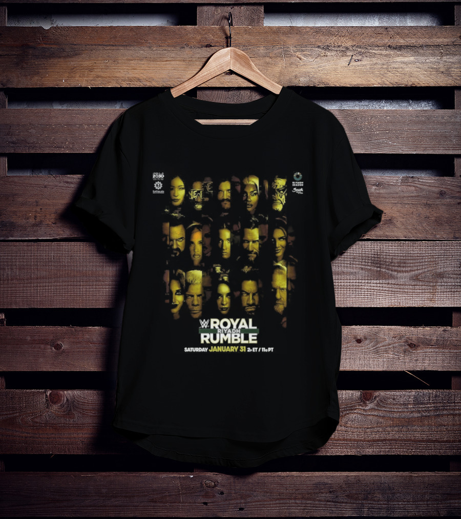 WWE Royal Rumble Riyadh January 31 2026 Legends Gathering T-Shirt