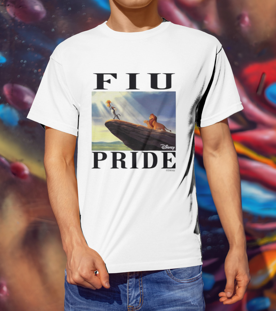 FIU Pride Florida International Golden Panthers Lion King Disney T-Shirt
