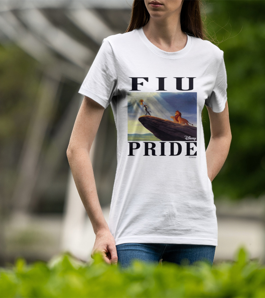FIU Pride Florida International Golden Panthers Lion King Disney T-Shirt