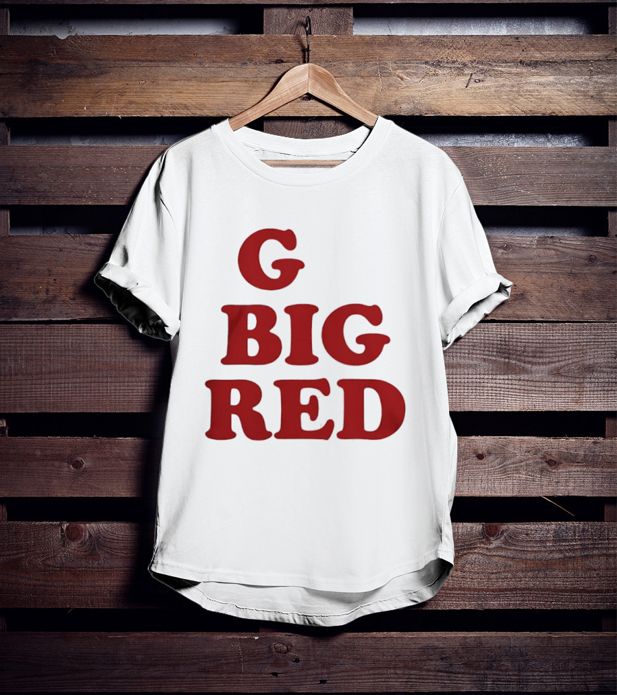 Nebraska Cornhuskers G Big Red Football Fan Gear T-Shirt