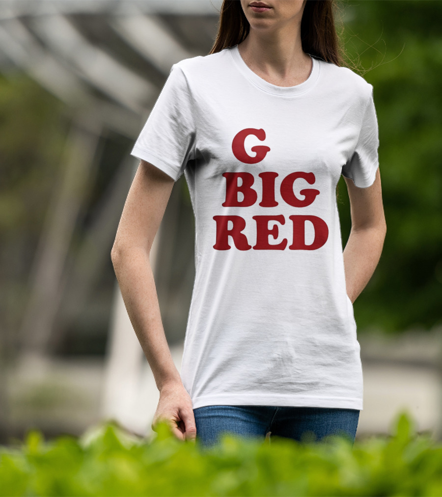 Nebraska Cornhuskers G Big Red Football Fan Gear T-Shirt