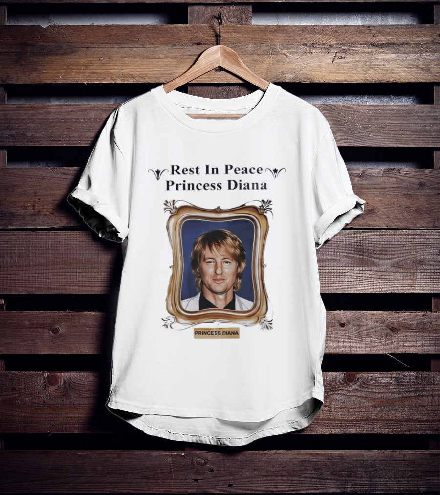 Rest In Peace Princess Diana Vintage Frame T-Shirt
