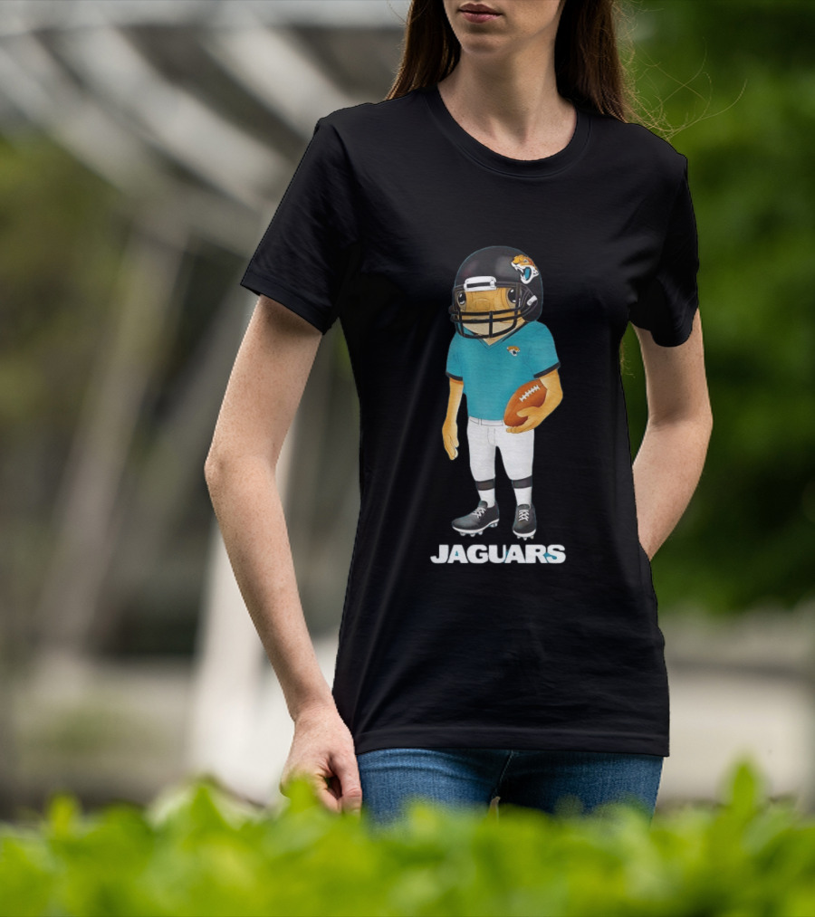 Bad Bunny Jacksonville Jaguars Concho Football Collaboration T-Shirt