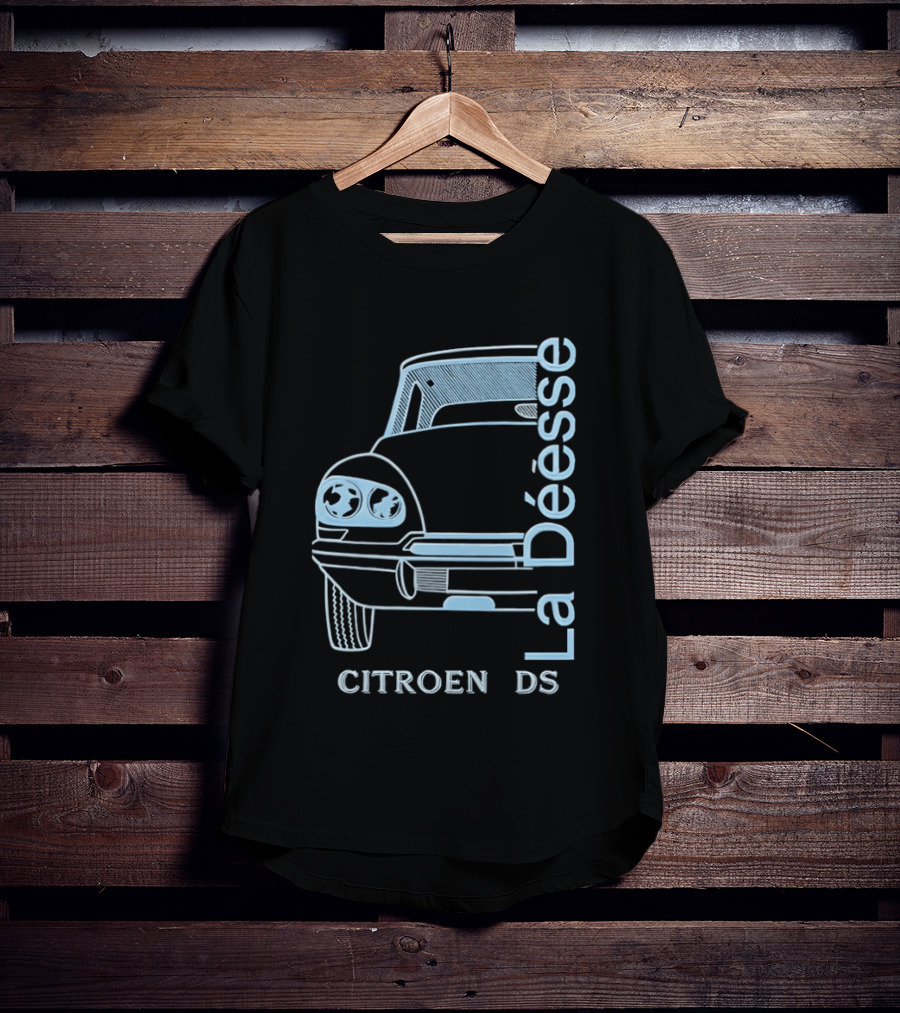 Citroen DS La Déesse Classic Car T-Shirt
