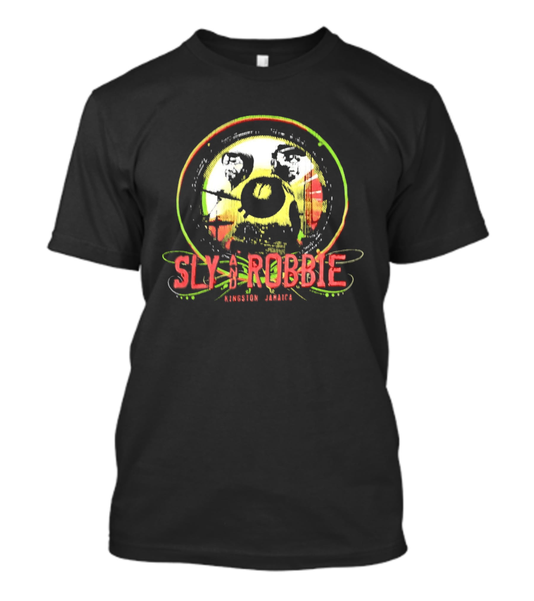 Sly And Robbie Iconic Kingston Jamaica Music Duo Reggae T-Shirt