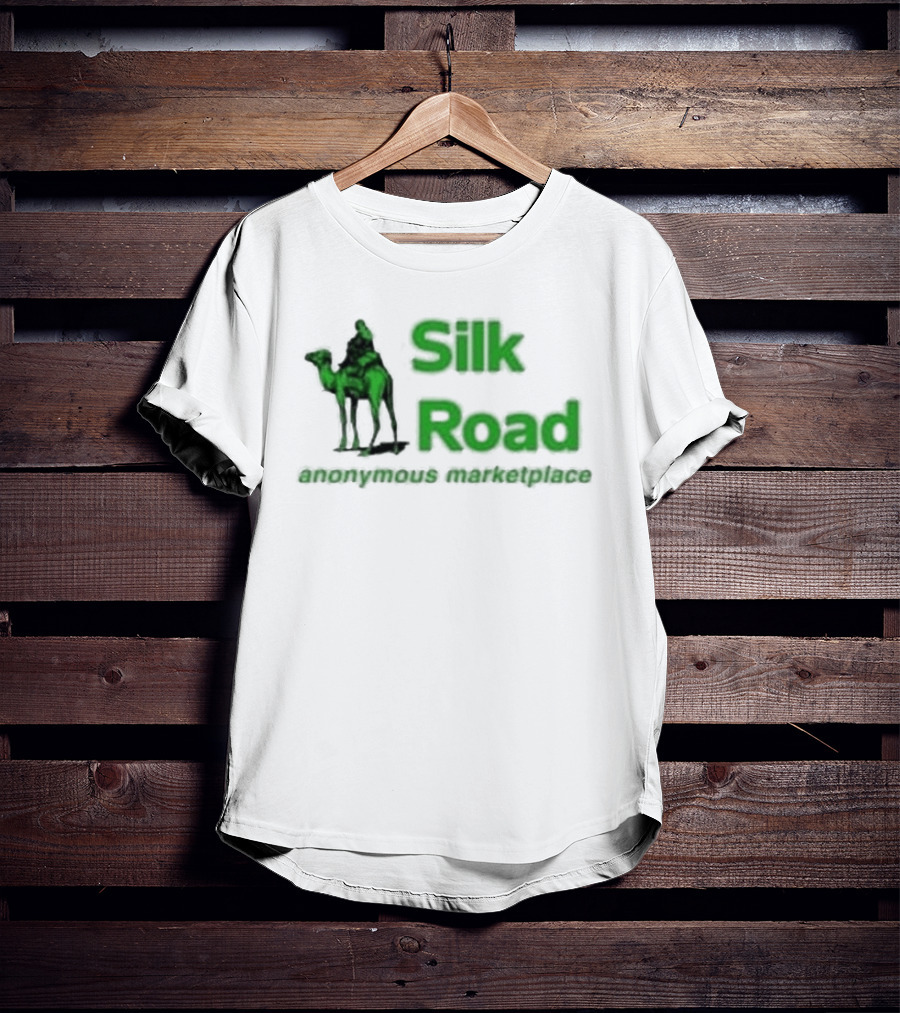 Silk Road Anonymous Marketplace Ross Ulbricht Camel T-Shirt