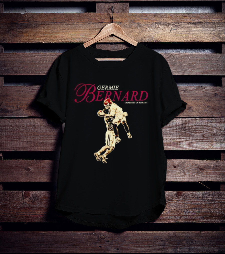 Germie Bernard Alabama NCAA Football Iconic Catch Year T-Shirt