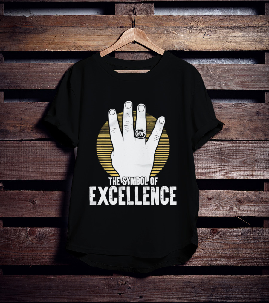 Tully Blanchard Symbol Of Excellence Four Horsemen Hand Gesture T-Shirt