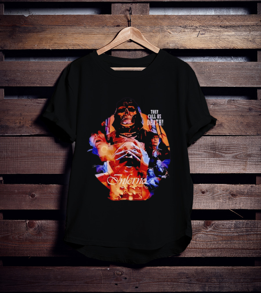 Inferno Dario Argento Film With Death T-Shirt