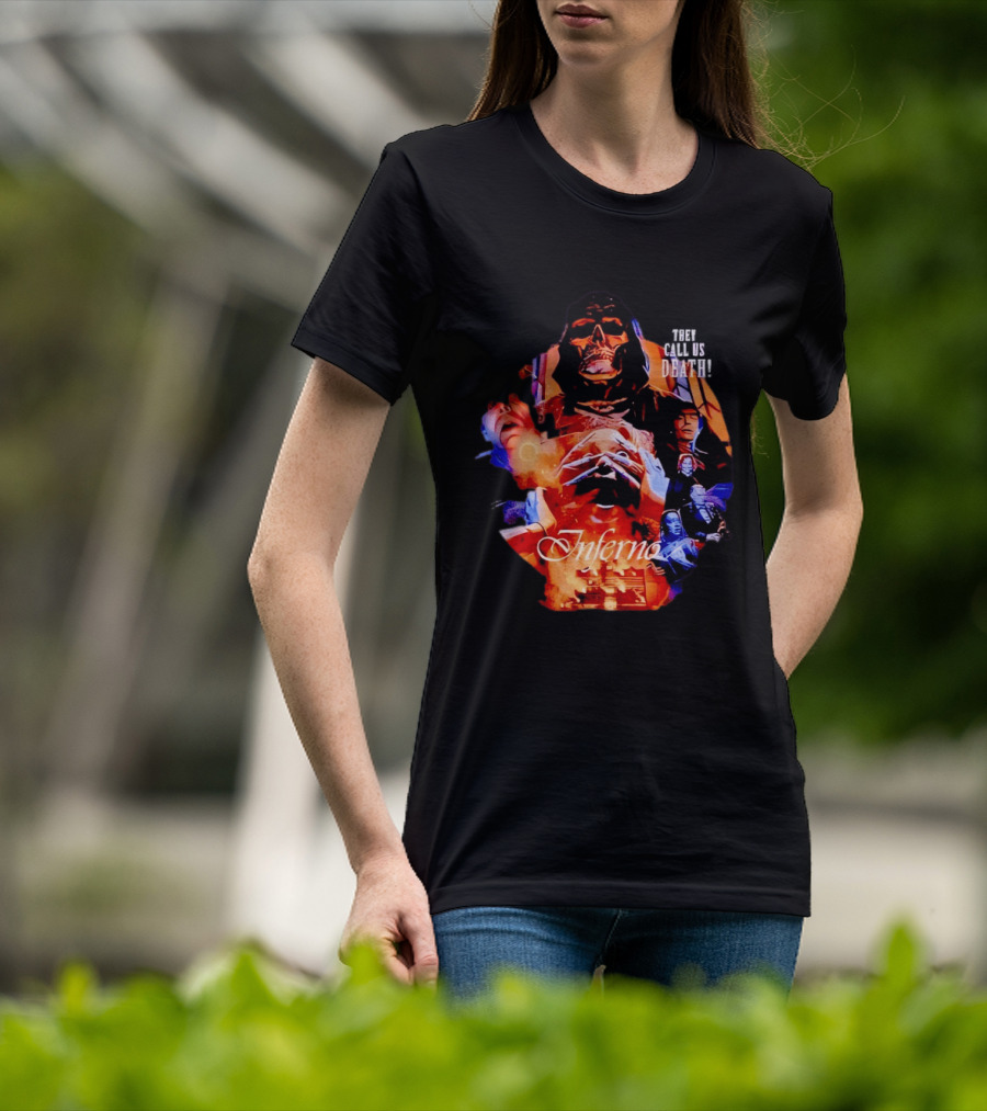 Inferno Dario Argento Film With Death T-Shirt