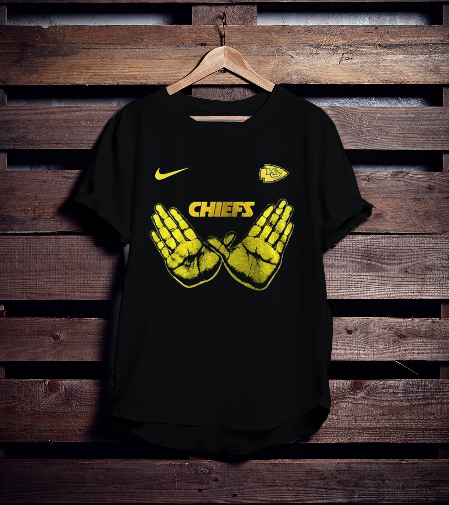 Kansas City Chiefs Wu Tang Clan Hand Sign Nike Chiefs T-Shirt