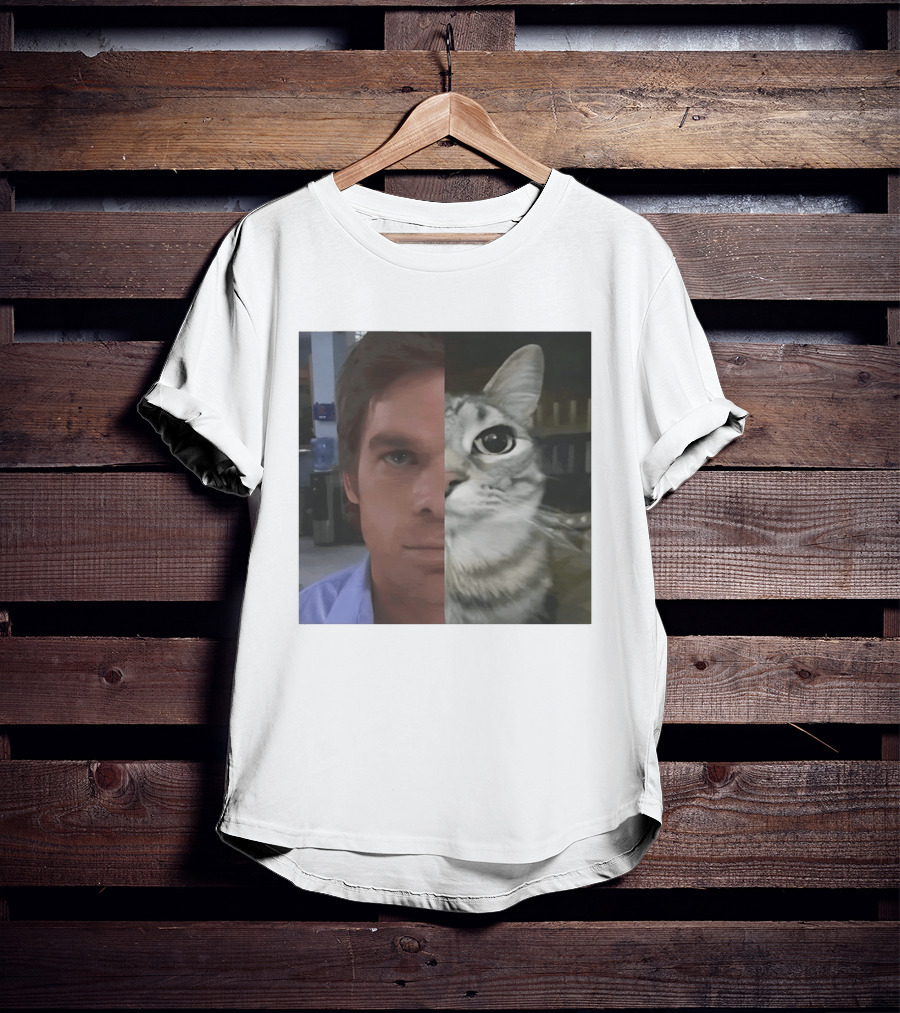 Half Human Half Cat T-Shirt