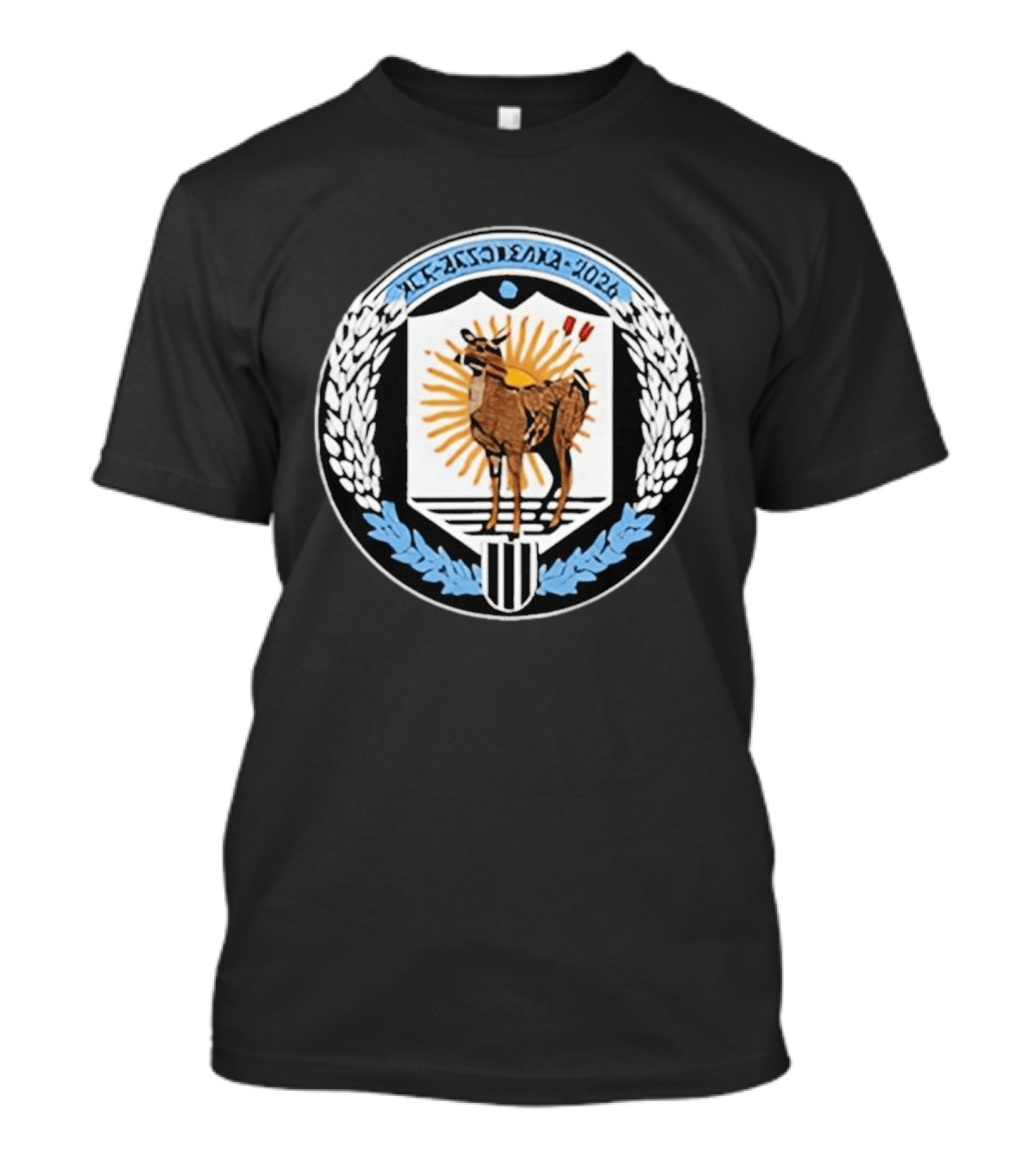 MCR Argentina 2026 Lama Emblem With Sun Laurel Leaves T-Shirt