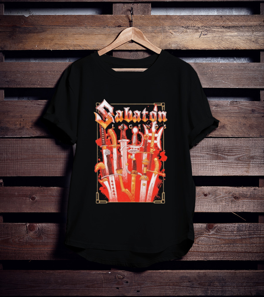 Sabaton Legends The Legendary Swords Collection T-Shirt