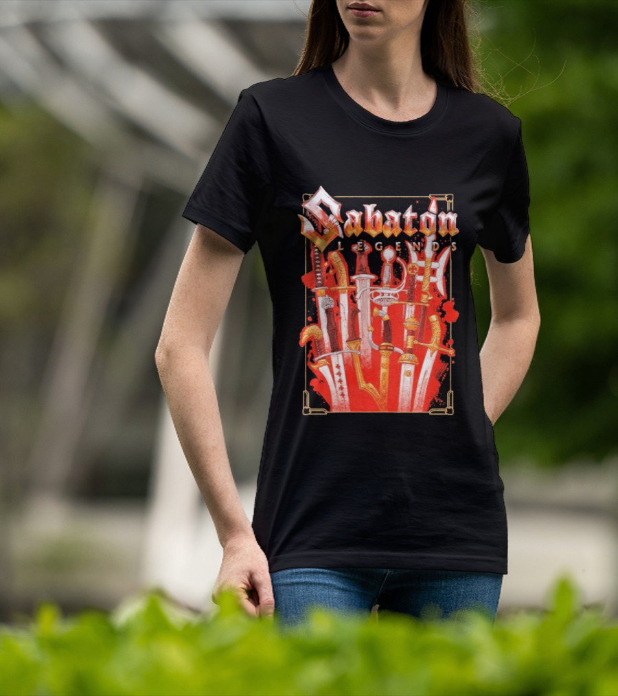 Sabaton Legends The Legendary Swords Collection T-Shirt