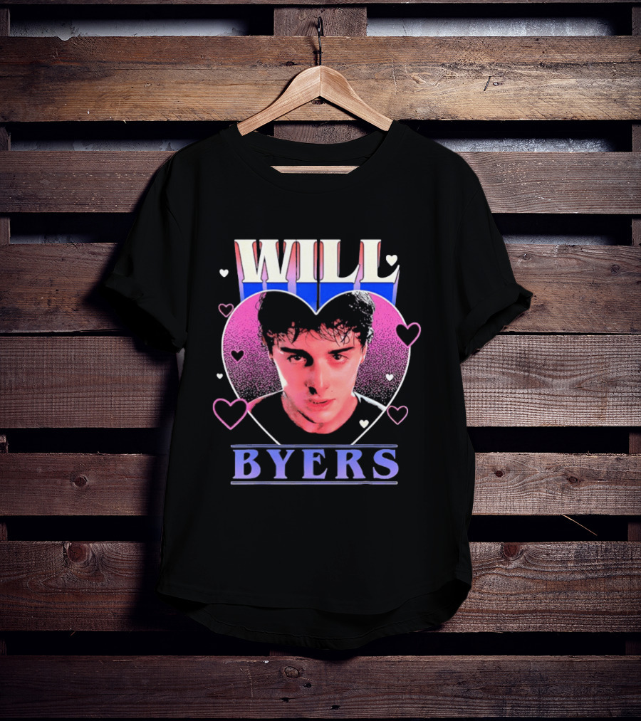 Stranger Things Valentine's Day Will Byers Will You Be Mine Heart T-Shirt