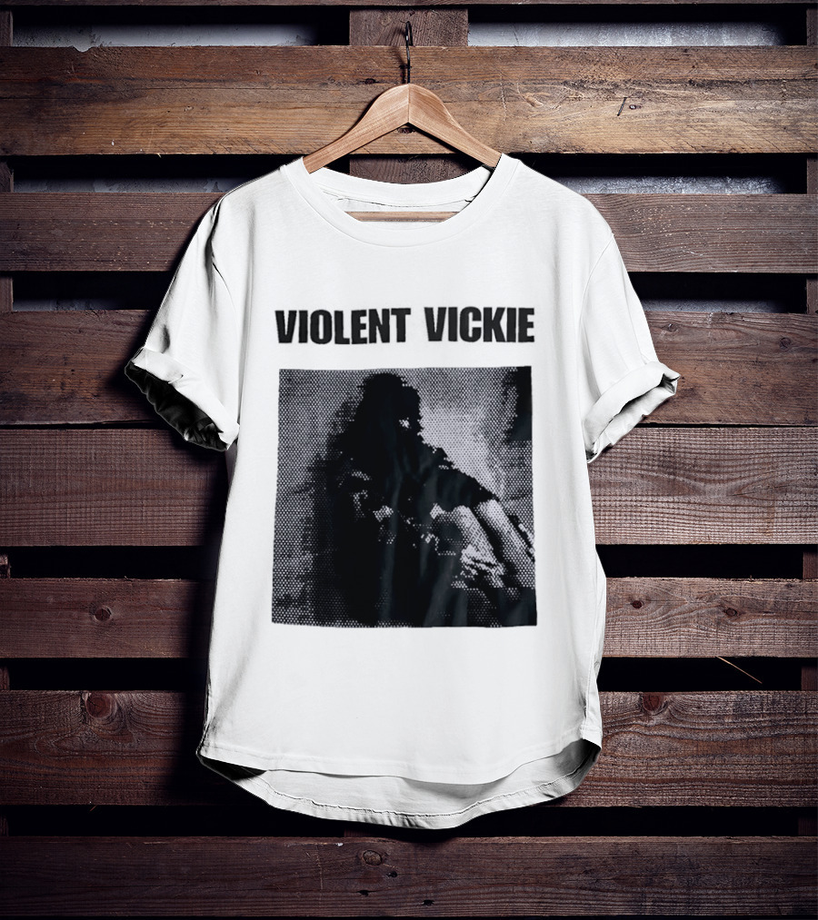 Violent Vickie Pixel Art Visual T-Shirt