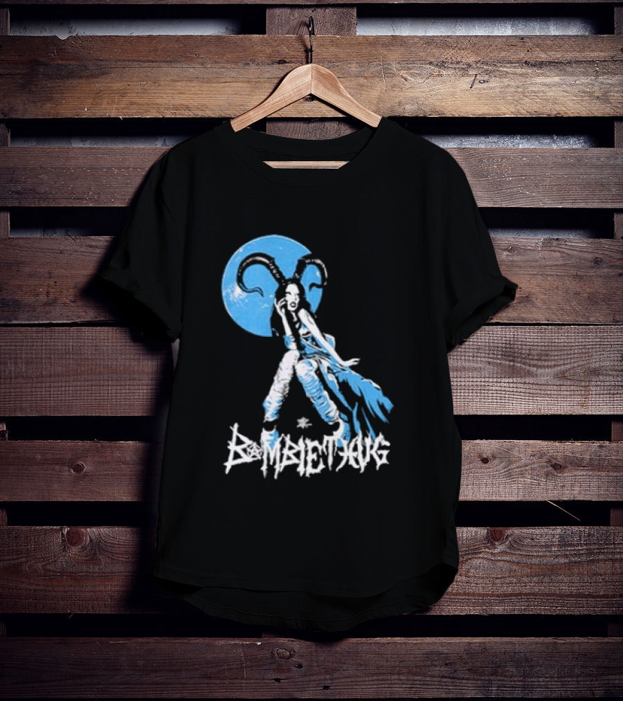 Bambie Thug Crown The Witch Tour 2024 Dates Ethereal Blue Warrior T-Shirt