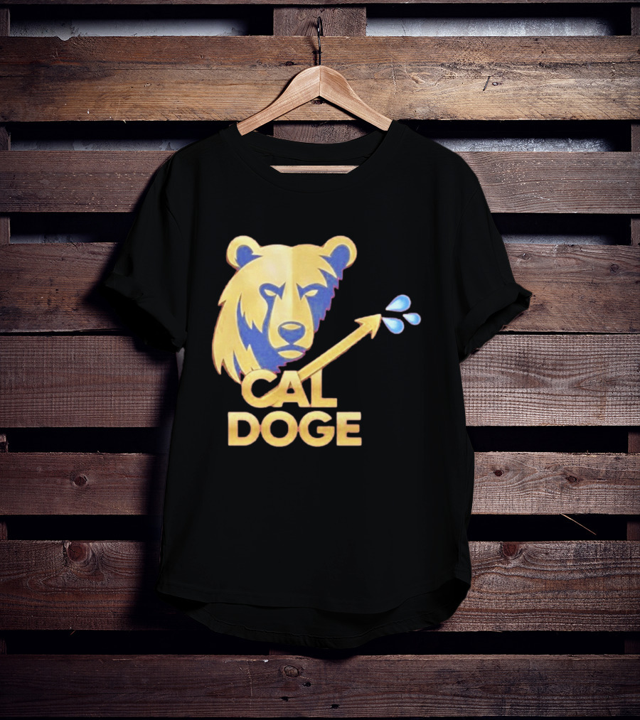 CAL DOGE California Bear Arrow Splash T-Shirt