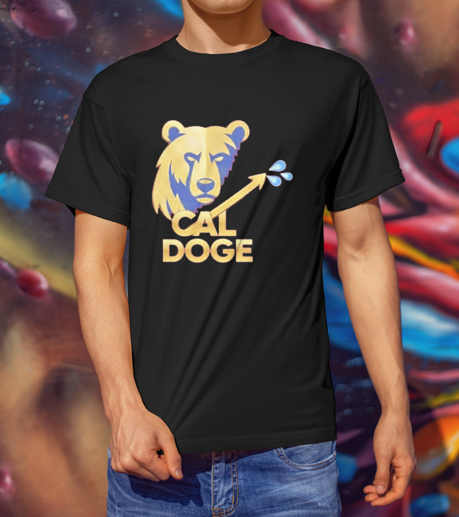 CAL DOGE California Bear Arrow Splash T-Shirt