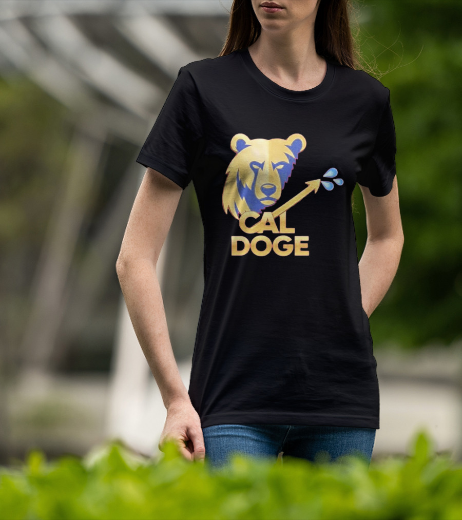 CAL DOGE California Bear Arrow Splash T-Shirt
