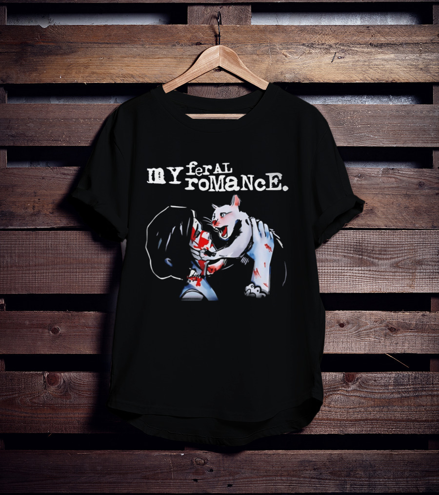 My Feral Romance Bear And Tiger Confrontation T-Shirt