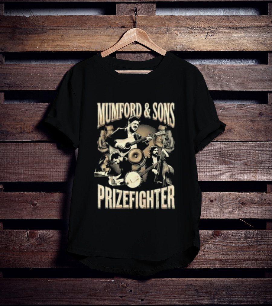 Mumford And Sons Prizefighter Album Launch Tour February 10 2026 Nottingham Rock City Concert T-Shirt