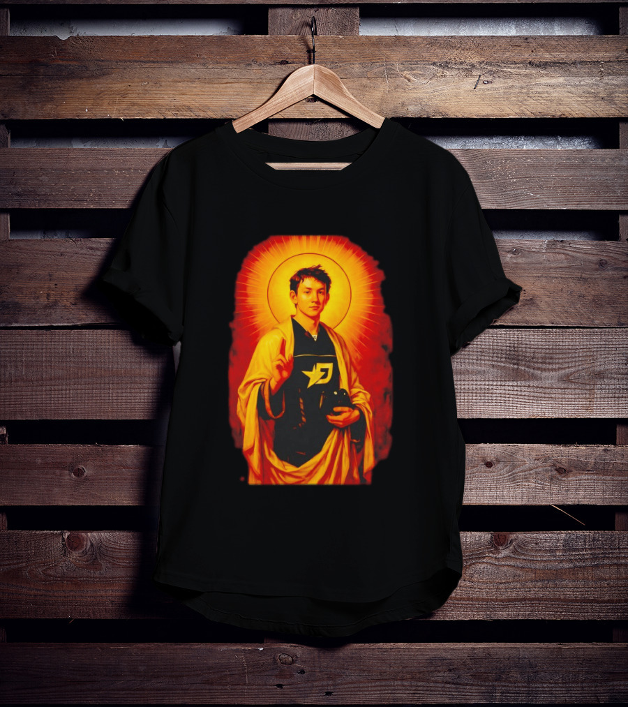 Saint Max Verstappen F1 Racing Iconic Imagery With Halo And Driver T-Shirt