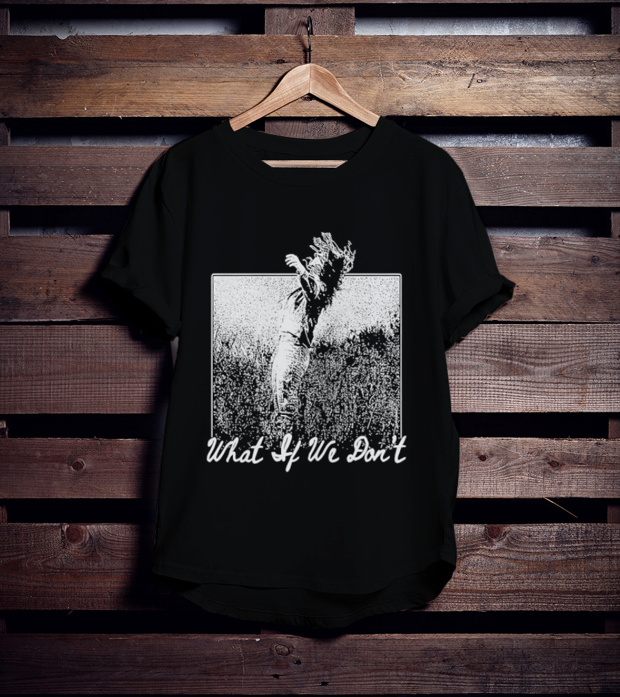Ashley McBryde What If We Don't Cowboy Riding T-Shirt