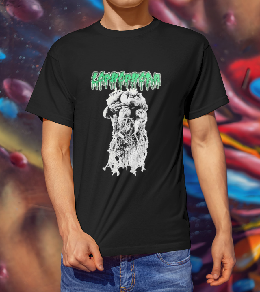 Sanguisugabogg Band Lophophora Drawing T-Shirt
