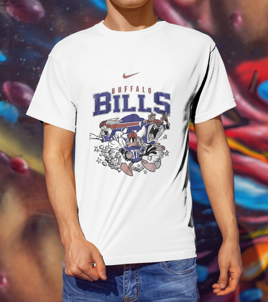 Buffalo Bills Looney Tunes Nike Collaboration T-Shirt