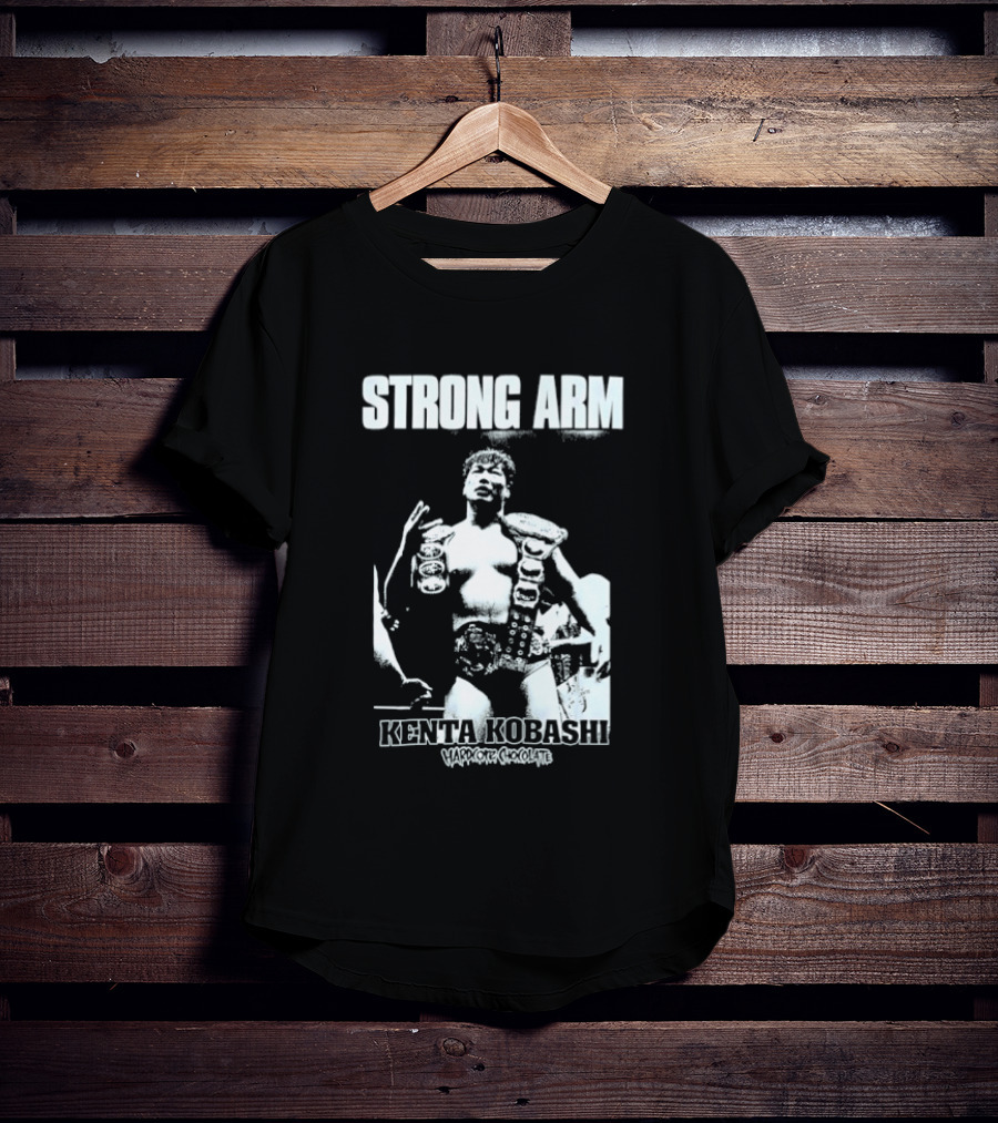 Kenta Kobashi Strong Arm Wrestling Legend T-Shirt