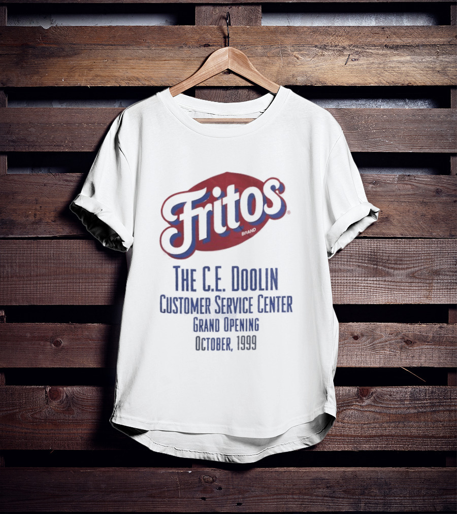 Fritos C.E. Doolin Customer Service Center Grand Opening October 1999 T-Shirt