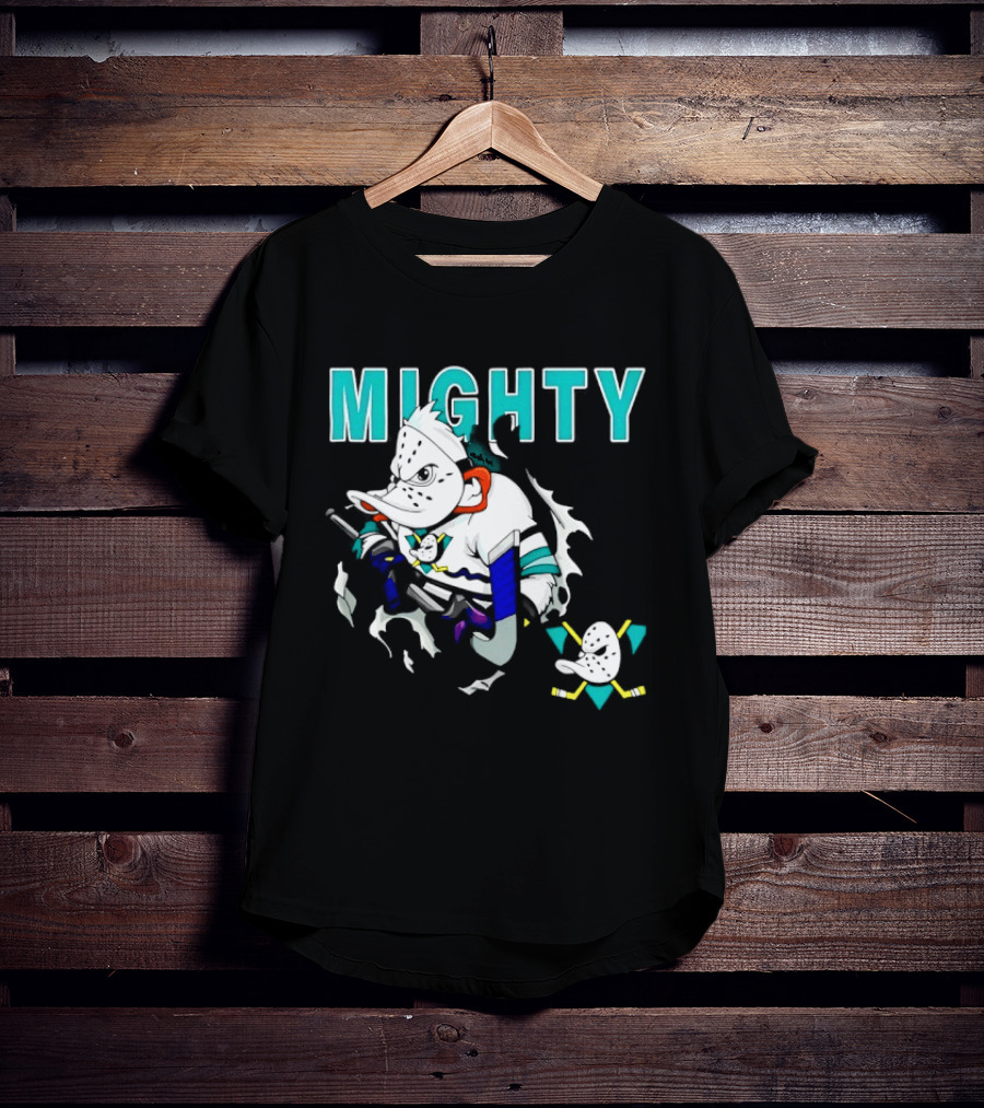 Anaheim Ducks Mighty Hockey Iconic Team T-Shirt