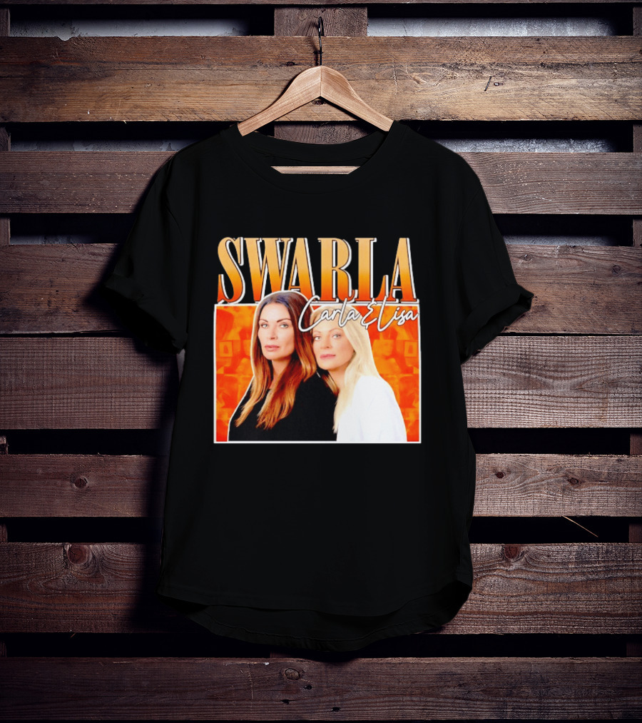 Swarla Carla And Lisa Iconic Orange T-Shirt