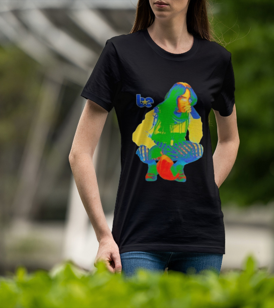 Billie Eilish Hit Me Hard And Soft The Tour 2026 BE Photo Star T-Shirt