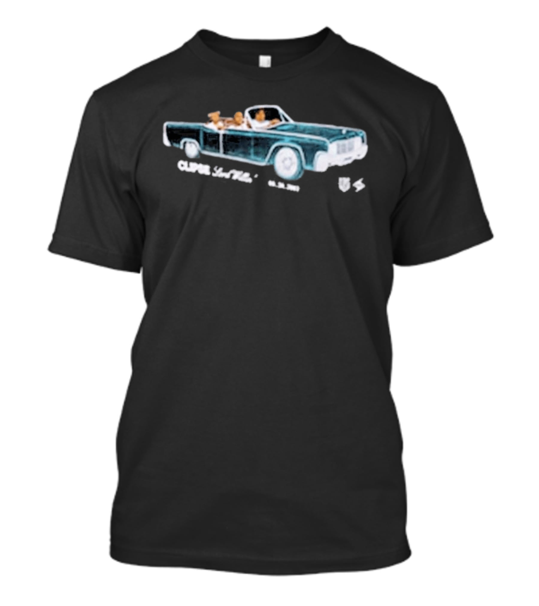 Clipse Lord Willin' Star Trak Convertible Cadillac Virginia Plate T-Shirt