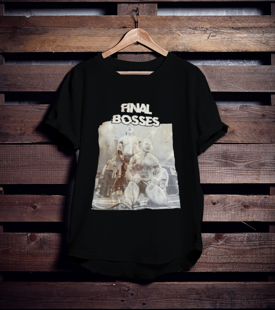 Final Bosses Wrestling Showdown VIF T-Shirt