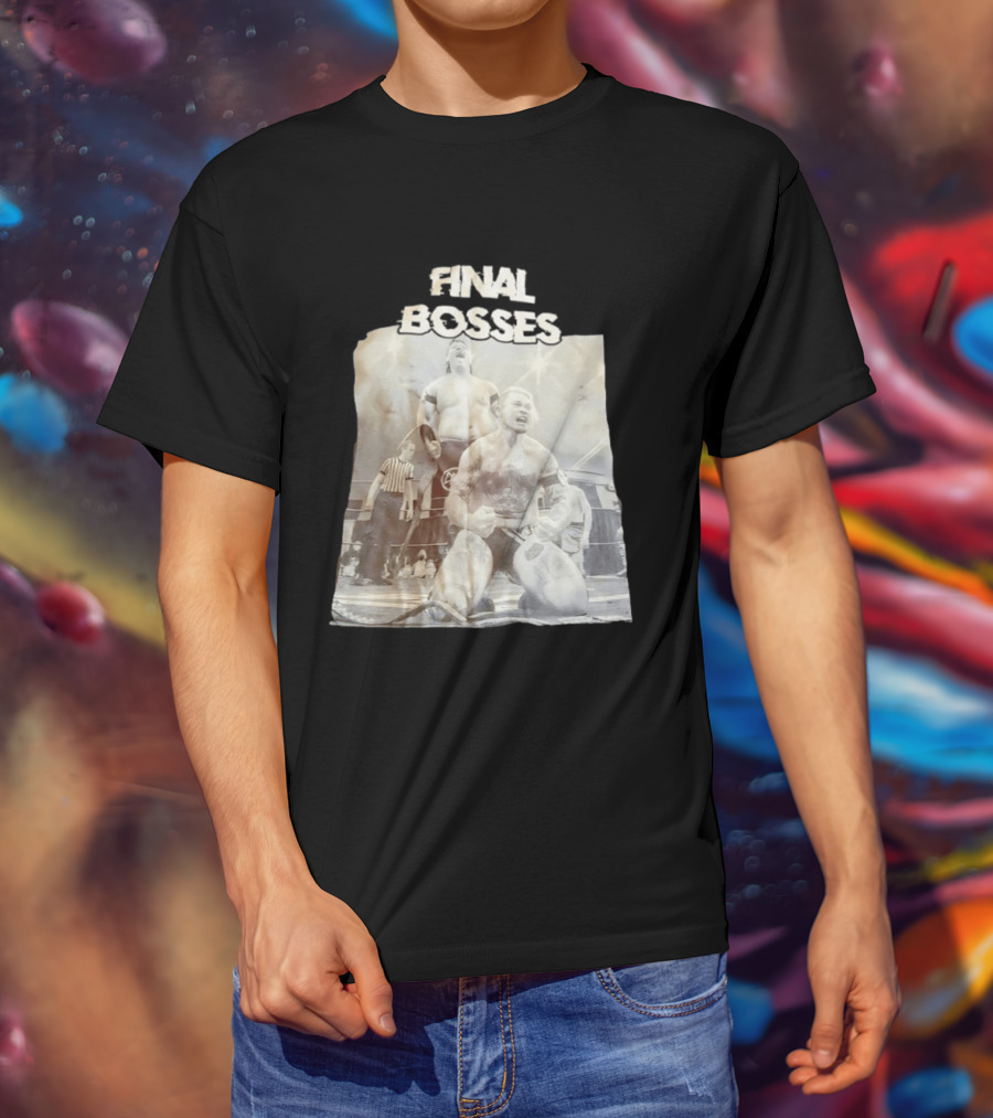 Final Bosses Wrestling Showdown VIF T-Shirt