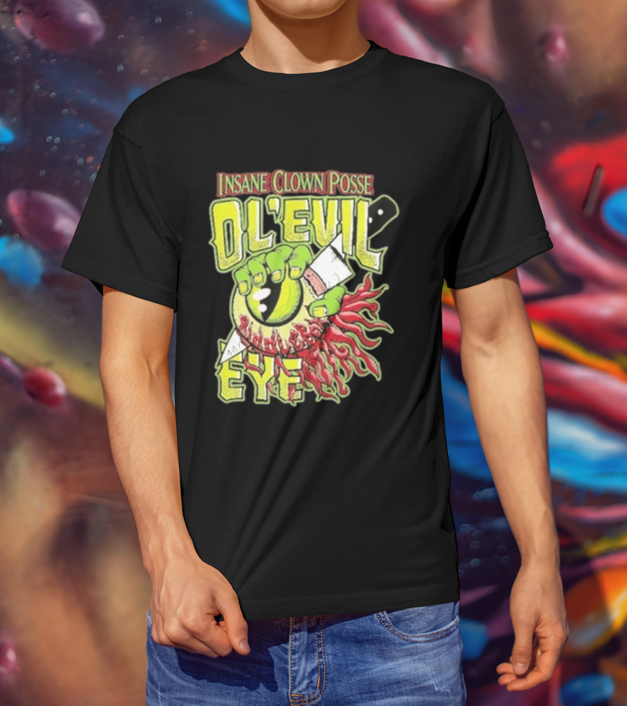 Insane Clown Posse Ol' Evil Eye Knife Hand T-Shirt