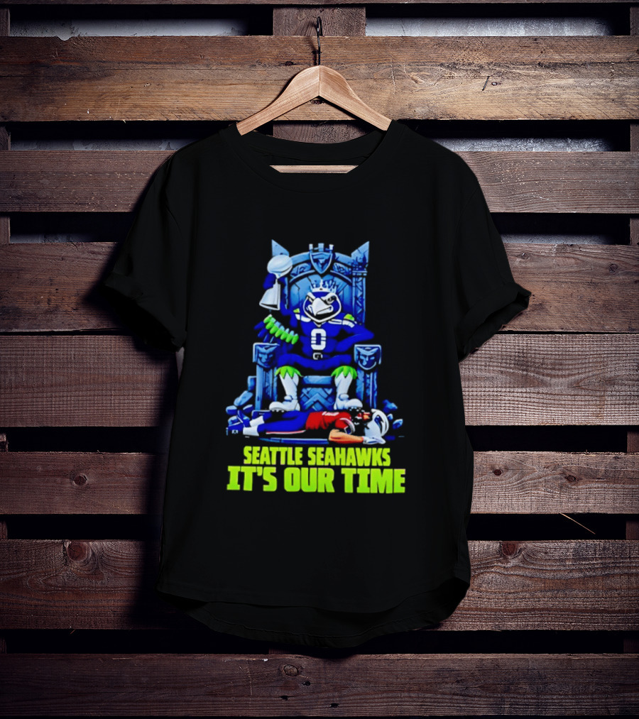 Seattle Seahawks It's Our Time 2026 Jaxon Smith Njigba Football T-Shirt