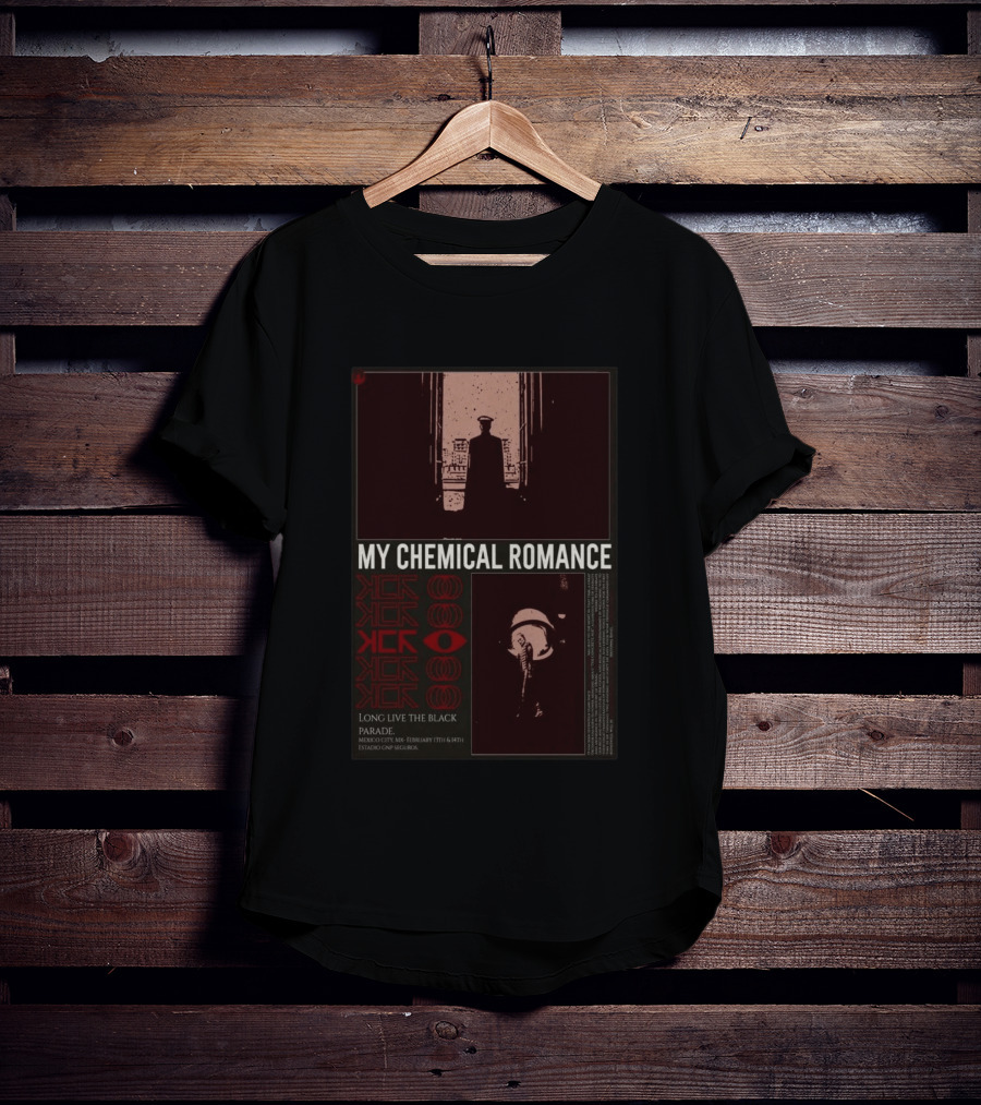 My Chemical Romance Long Live The Black Parade February 13th 14th 2026 Mexico City Estadio GNP Seguros T-Shirt