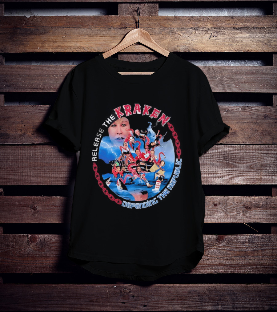 Release The Kraken Defending The Republic T-Shirt